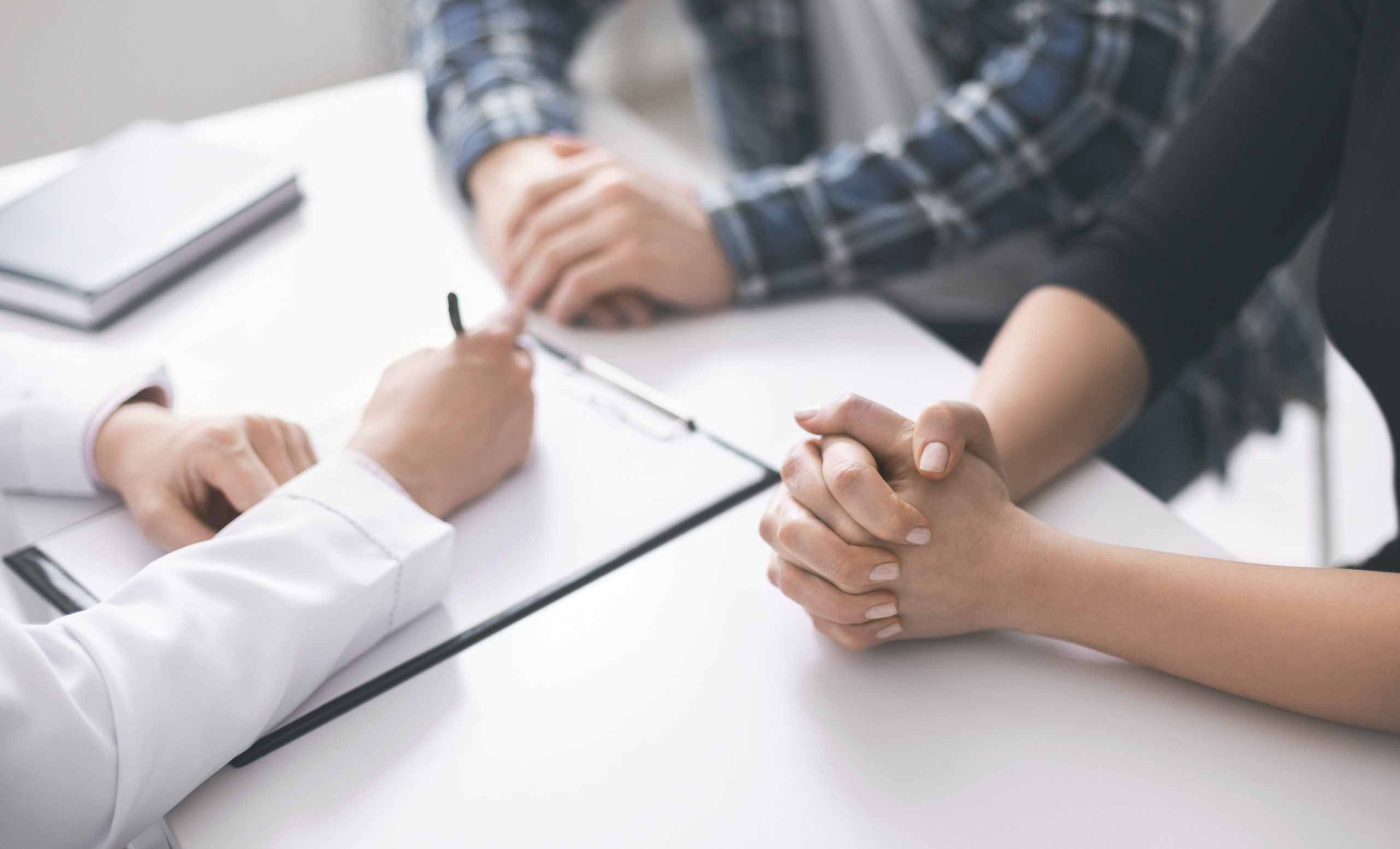 Professional therapy consultation session